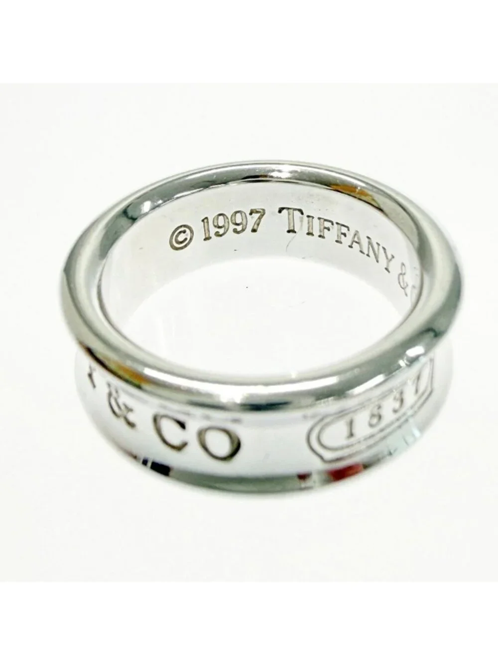 Tiffany & Co Silver Narrow Ring